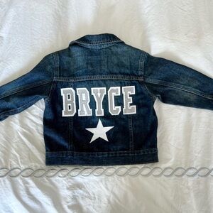 Bryce boy star denim jean jacket 2T